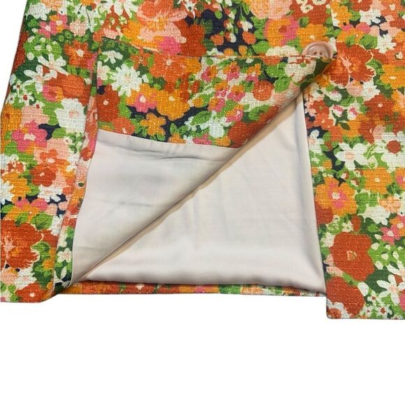 Julie Brown Mod Style Mildred Topper Coat in Bora Bora Size Medium NWT - Picture 9 of 16